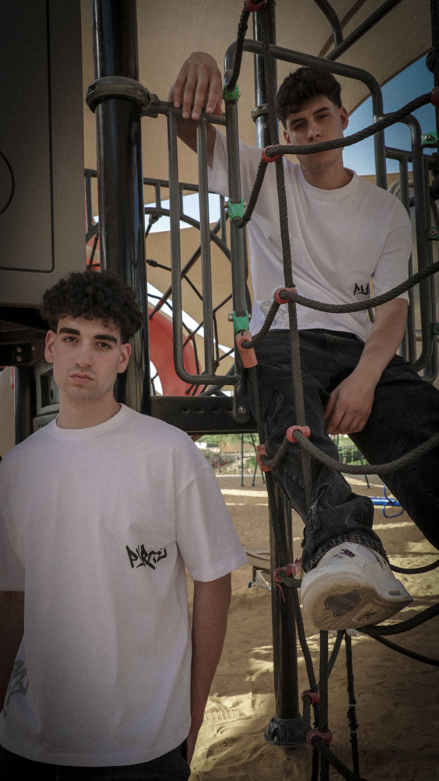 WHITE HELLISHLY PROUD TEE