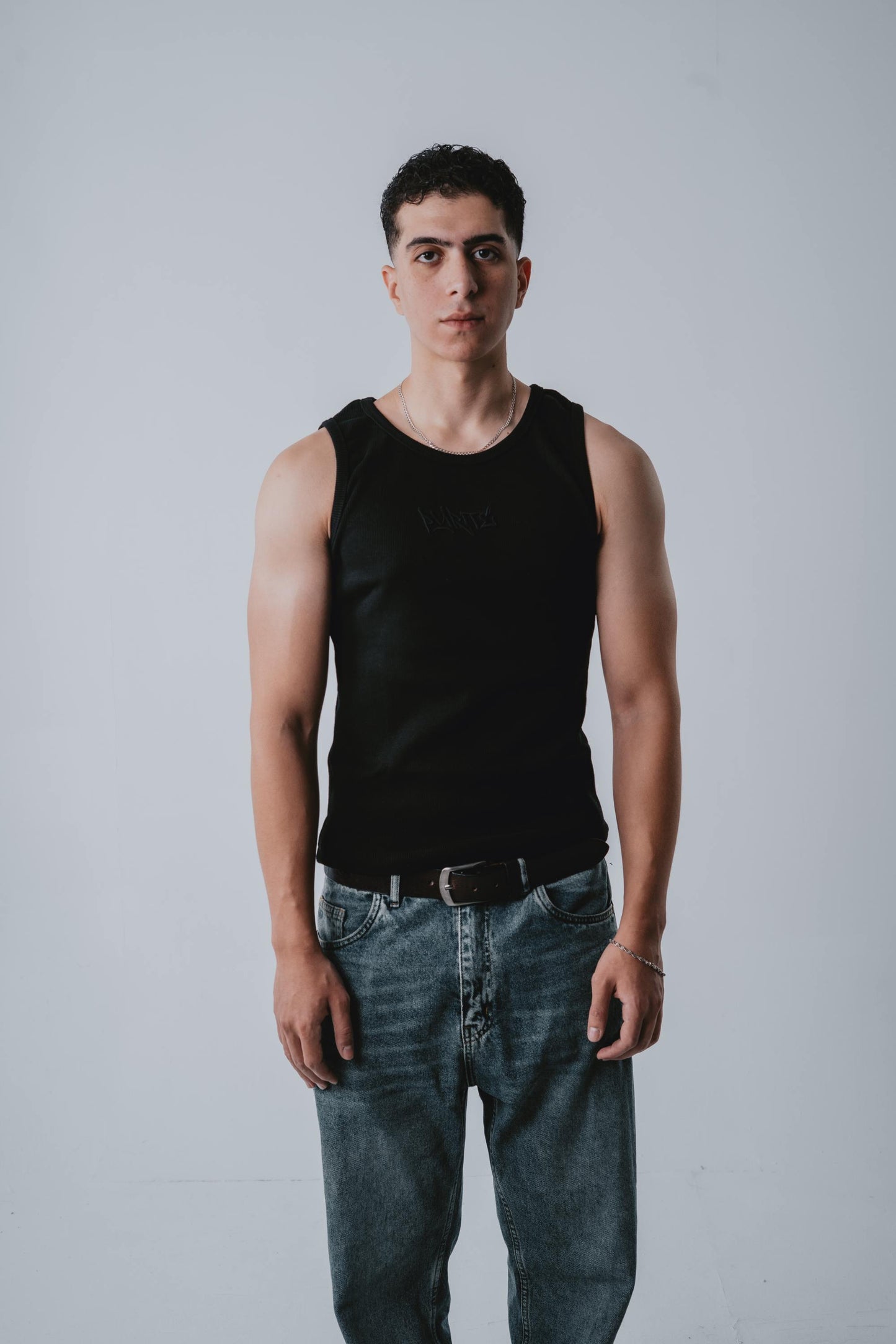 Signature Black Tank Top