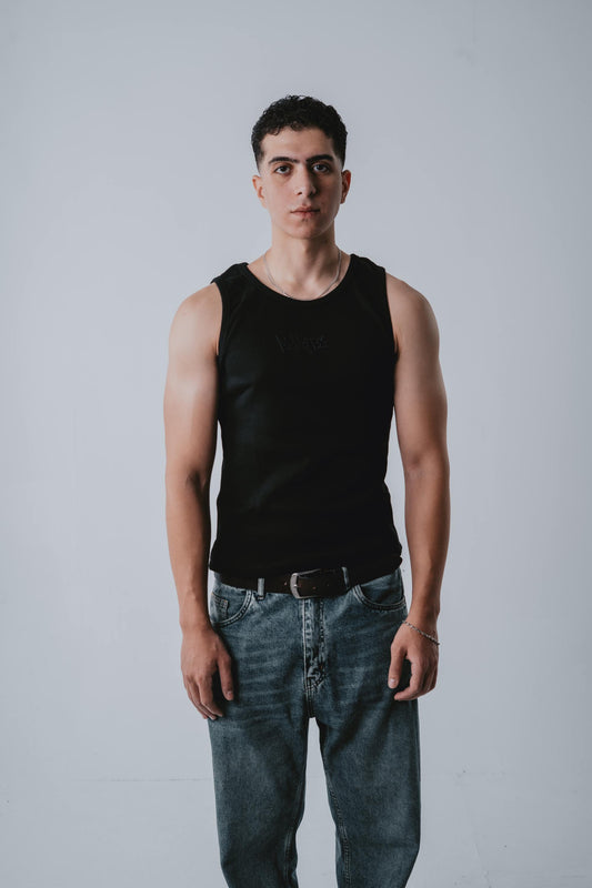 Signature Black Tank Top